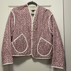Quilted Floral Jacket